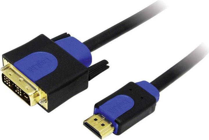 Actual product image LogiLink DVI — HDMI (Typ A) (5 m, HDMI)