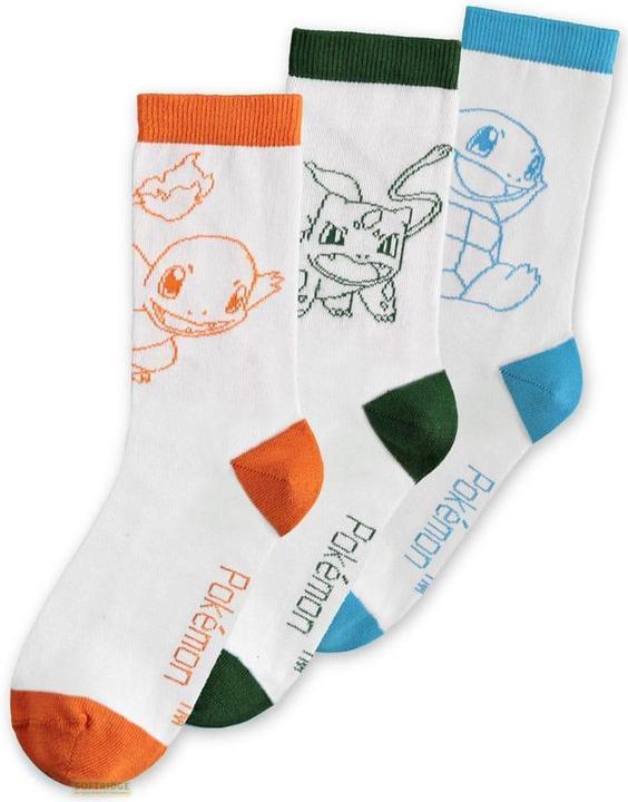 Difuzed Pokemon - Starters gen.1 - 43/46 Grosse (3er Pack, 43, 46)