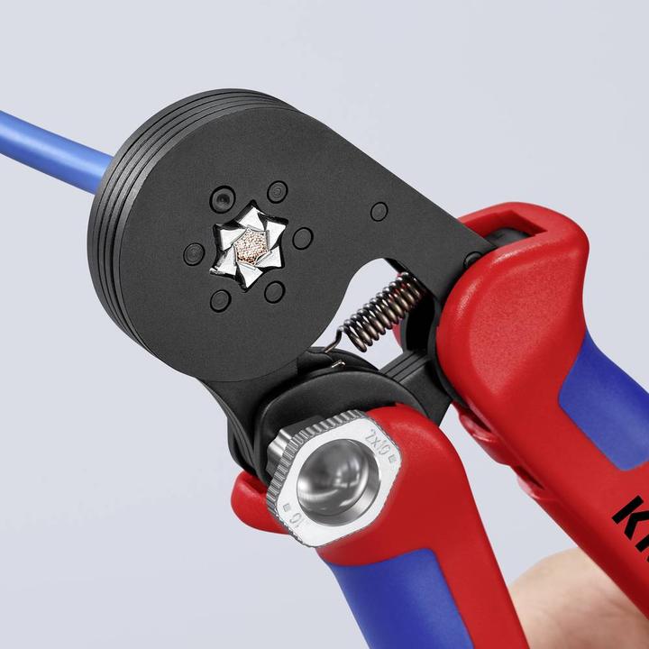 Produktbild Knipex Selbsteinstellende Crimpzange für Aderendhülsen (180 mm)