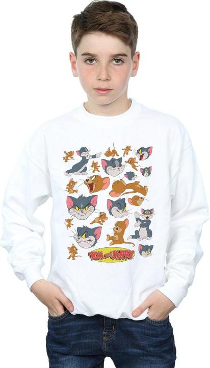 Immagine prodotto Tom & Jerry Many Faces Felpa Ragazzi (152, 158)