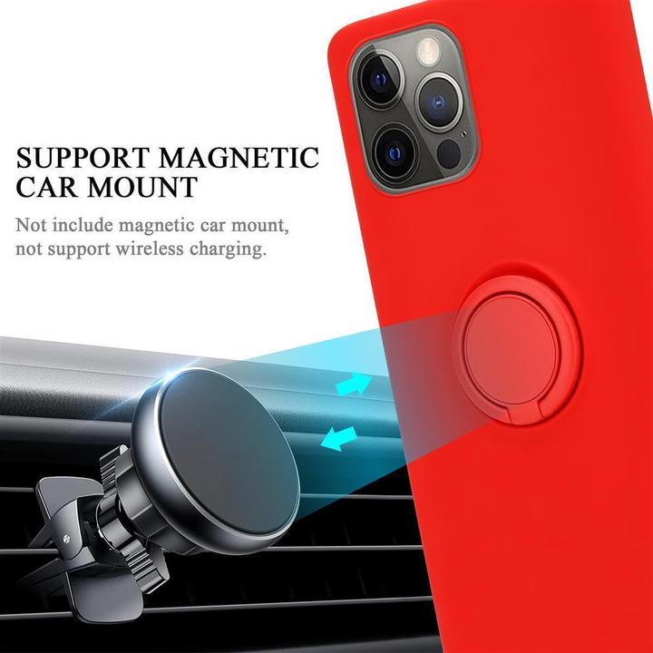Produktbild Cadorabo TPU Liquid Ring Silicone Case Hülle (Apple iPhone 13 Pro Max)