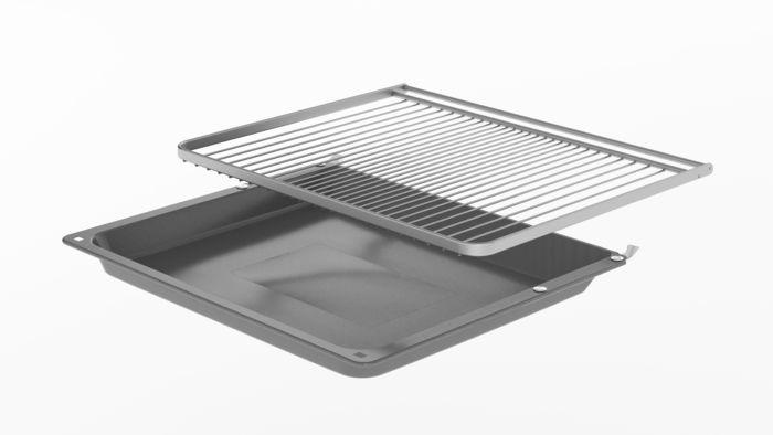 Immagine prodotto Bosch Hausgeräte Set da incasso, HEB578BB4 + NIF645CB5E, cucina da incasso, piano cottura a induzione, HND675LS67