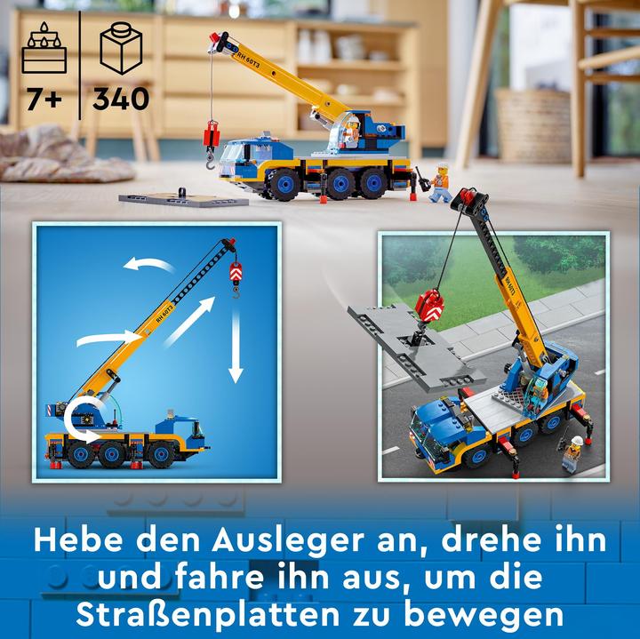 Produktbild LEGO Geländekran (60324, LEGO City)