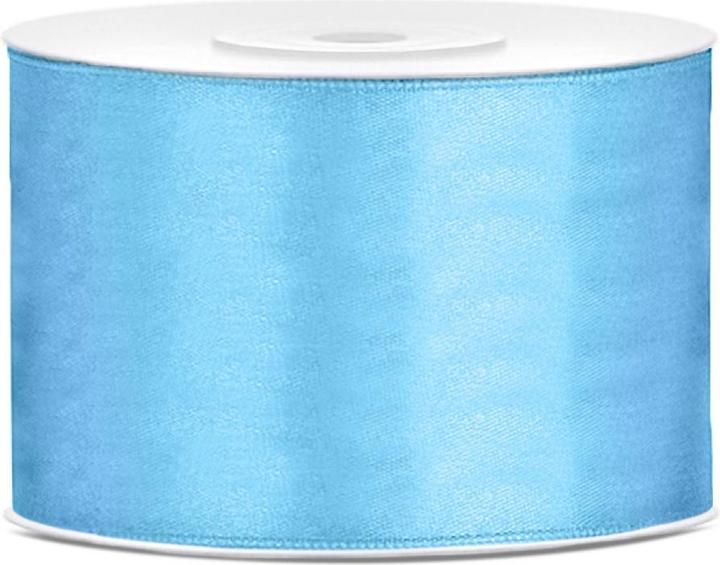 Immagine prodotto Partydeco Nastro di raso 50 mm azzurro (25 m)