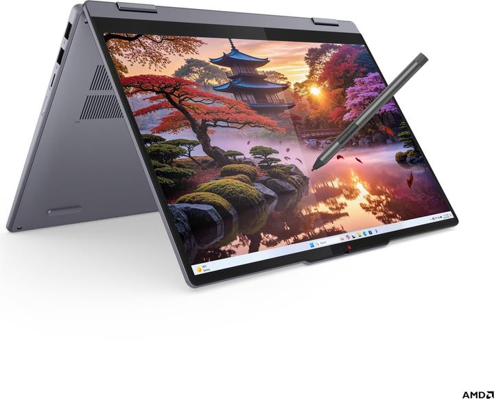 Image du produit Lenovo IdeaPad 5 2-in-1 14AKP10 Copilot+ PC AMD Ryzen AI 7 350 Hybrid (2-in-1) 35,6 cm (14") Touchsc (14", AMD Ryzen AI 7 350, 16 Go, 512 Go, DE)
