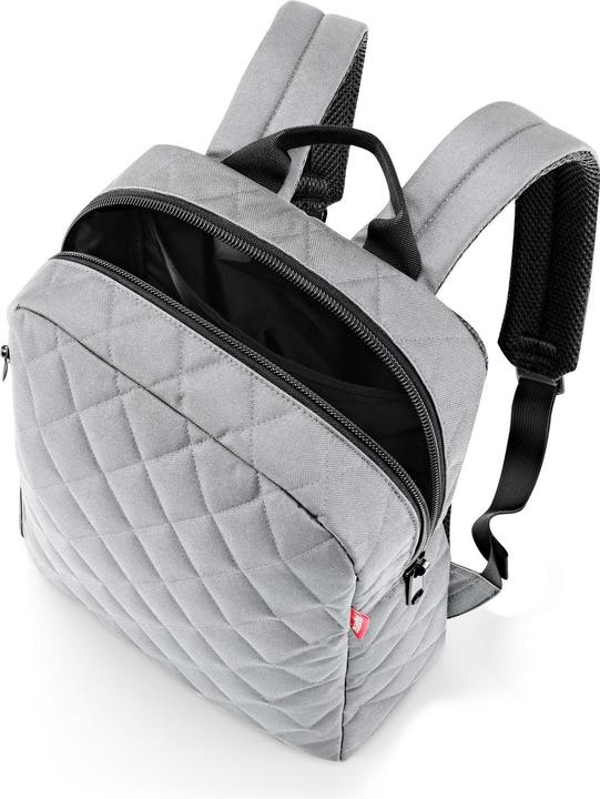Actual product image reisenthel Backpack Backpack M rhombus 13 l, light grey (13 l)