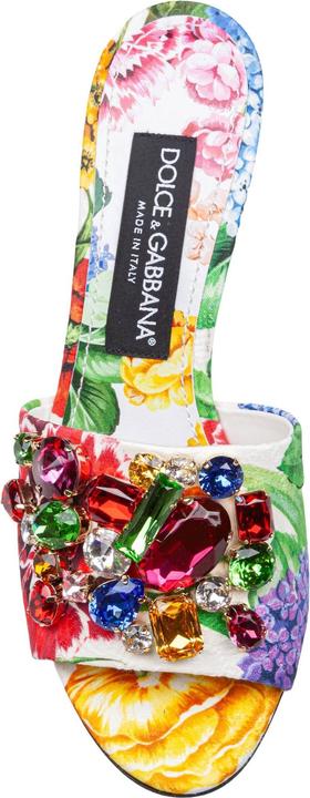 Produktbild Dolce & Gabbana mule in brocade with applied stones (38)