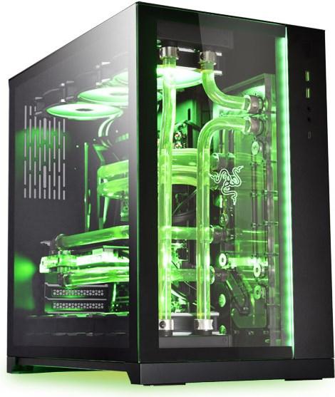 Actual product image Lian-Li PC-O11D Razer Edition (ATX, mATX, E-ATX)