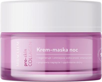 MIRACULUM Collagen Pro-Skin Cream Mask Night Cream Face Mask Anti-Wrinkle Day Care Increases Skin El (200 ml)
