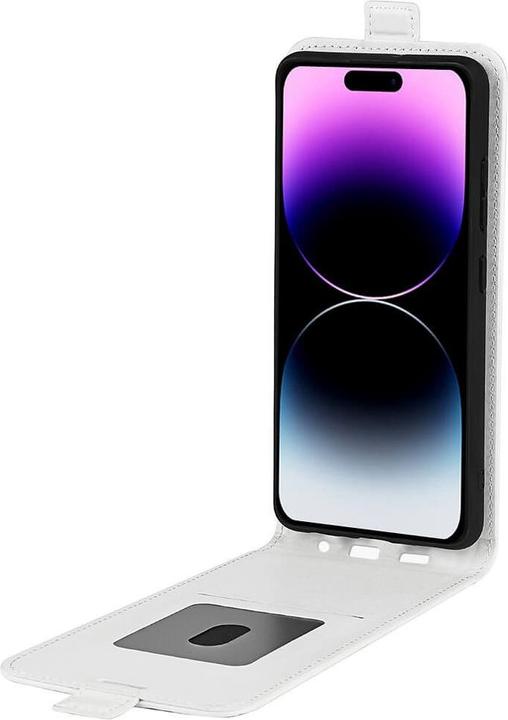Immagine prodotto Cover-Discount iPhone 15 Pro Max - Custodia Classic Flip Bianco Verticale (Apple iPhone 15 Pro Max)