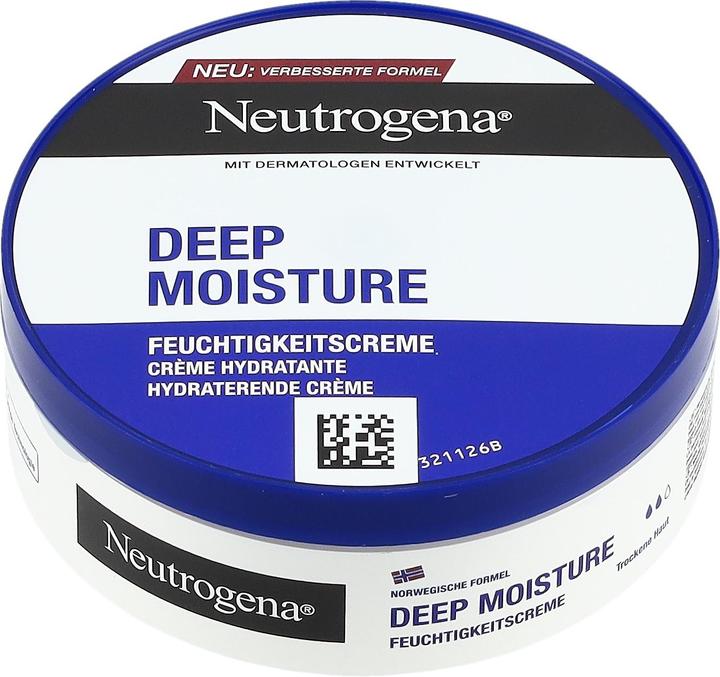 Produktbild Neutrogena Deep Moisture (200 ml, Tagescreme, Bis SPF 10)