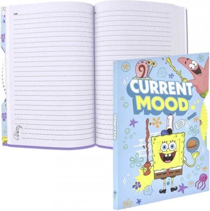 Actual product image Blue Sky Bob l'éponge bloc-notes (carton de 6) (A5, Lined)