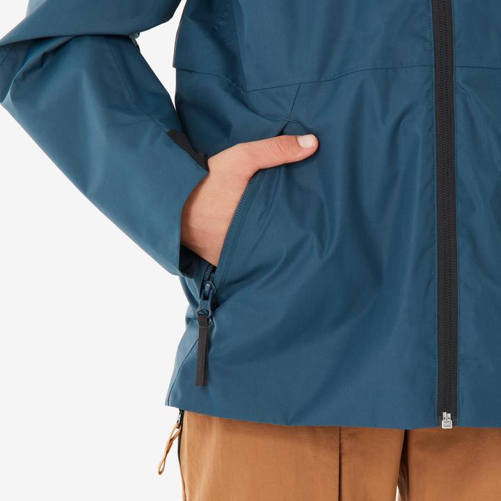 Produktbild Quechua Wanderjacke MH500 Kinder Gr. 122–170 wasserdicht Wandern blau (6, 7, 8)