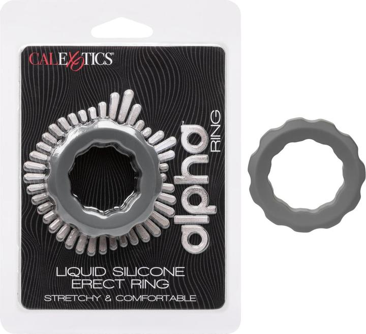Actual product image CalExotics California Exotics Alpha Erect Ring Grey (3.75 cm)