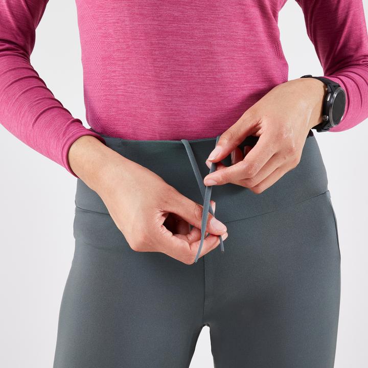 Produktbild Kiprun Lauftights lang Damen - Run 500 Warm grün (W35)