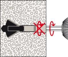 Actual product image Fischer Aerated concrete anchor FPX M6 (2 pcs.)