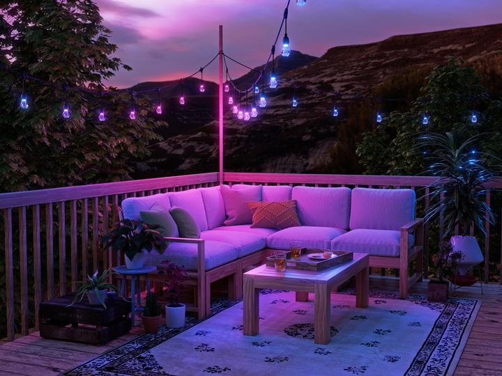 Produktbild Nanoleaf Essentials Matter Smart Outdoor-Lichterketten-Erweiterungspackung (15 m)