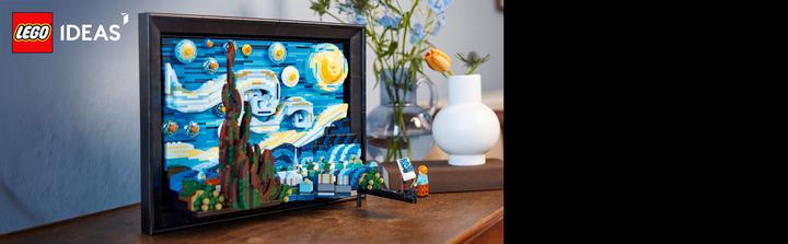 Produktbild LEGO Vincent van Gogh – Sternennacht (21333, LEGO Seltene Sets, LEGO Icons)