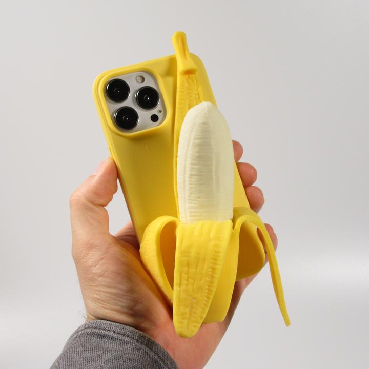 Actual product image PhoneLook Cover Funny Fun Cover 3D Banana (Apple iPhone 13 Pro Max)