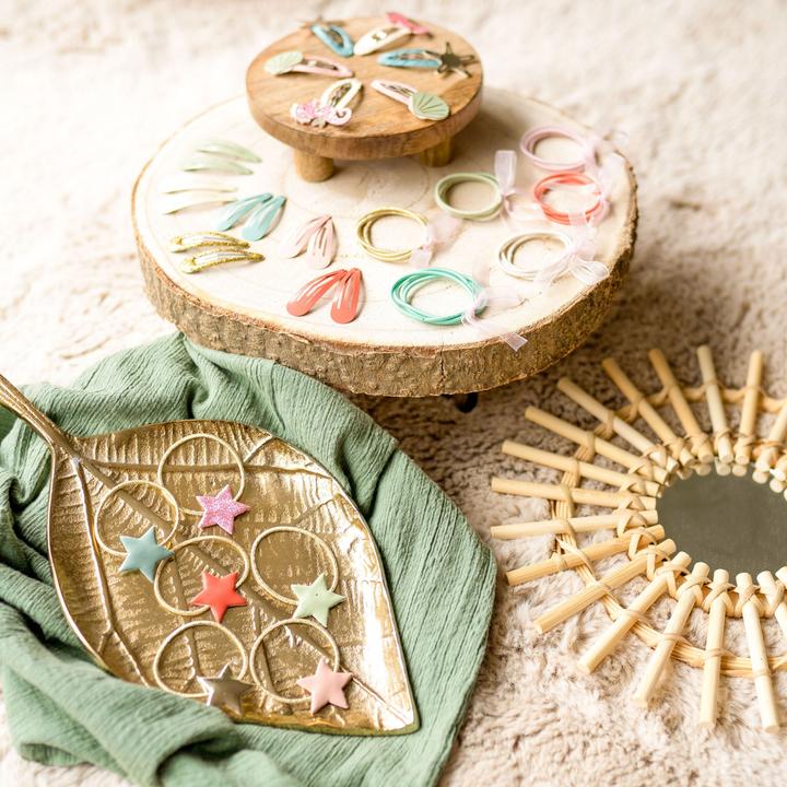 Immagine prodotto Papierdrachen 48 barrette e lacci per capelli - sirena (Elastico per capelli)