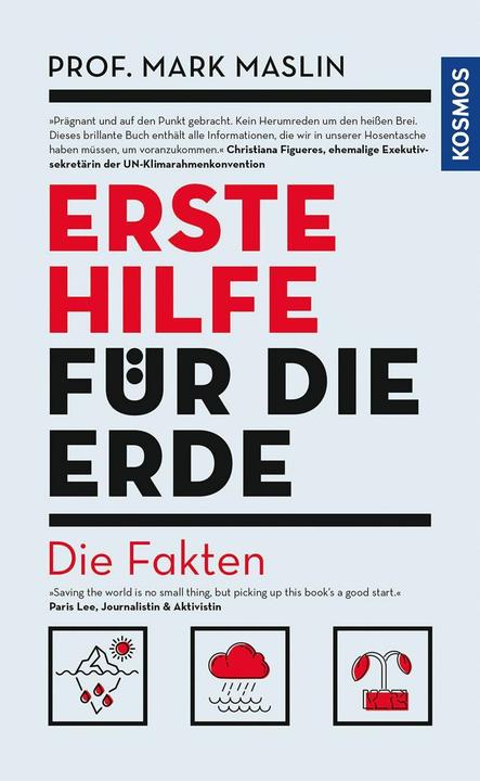 Produktbild Kosmos Erste Hilfe für die Erde (Deutsch, Mark Maslin, 2022)