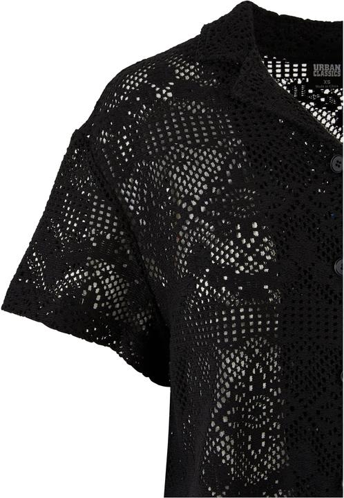 Immagine prodotto Urban Classics Ladies Crochet Lace Resort Shirt (4XL)
