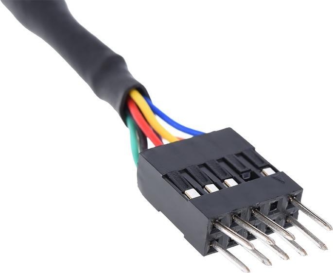 Immagine prodotto Phobya Presa/spina di prolunga HD Audio 30 cm - Nero