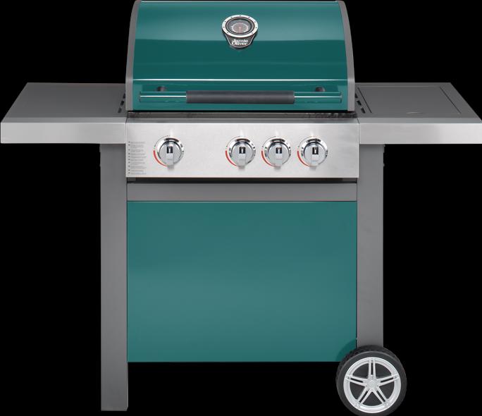Produktbild Jamie Oliver The Home Grill Super 3 Burner + Side BBQ (13.30 kW)