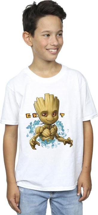 Immagine prodotto Guardians of the Galaxy Groot Flowers Maglietta Ragazzi (152, 158)