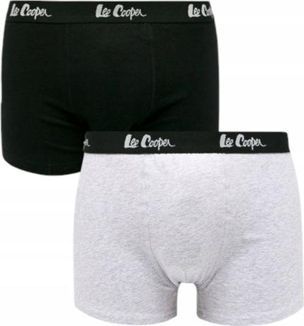 Immagine prodotto Lee Cooper Herren Boxershorts Duobox Grau/Schwarz (XXL)