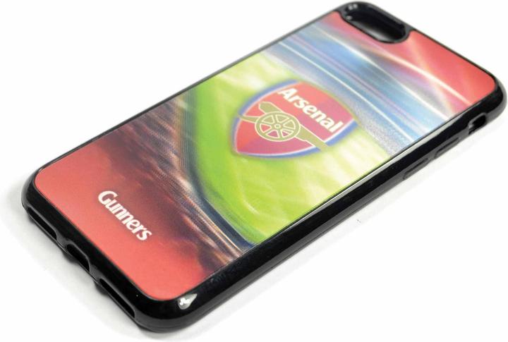 Actual product image Arsenal FC Mobile Phone Cover Holographic Design (Apple iPhone 7, Apple iPhone 8)