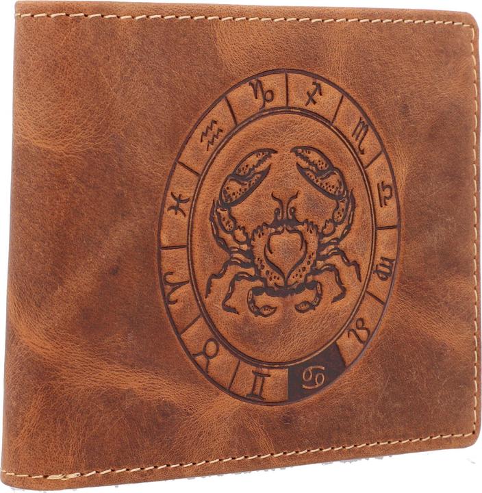 Image du produit Greenburry Porte-monnaie Vintage Signe du zodiaque en cuir 12 cm