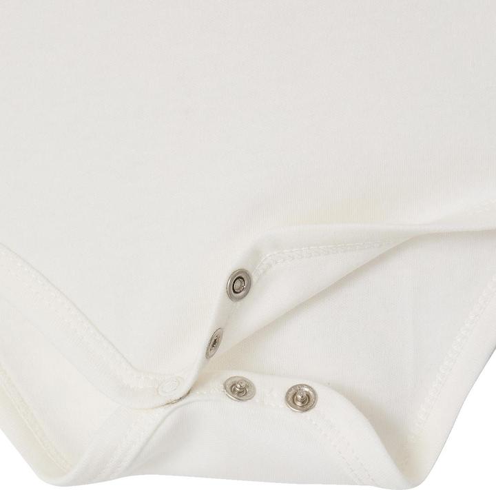 Image du produit Vertbaudet Bio-Kollektion: Baby Langarm-Body mit besticktem Kragen (62)