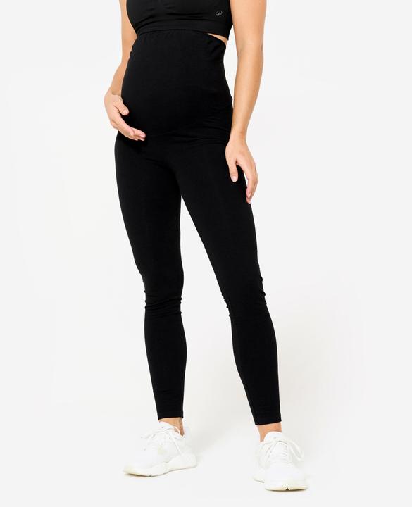 Image du produit Domyos Legging yoga de maternité femme, noir (W28/L31)