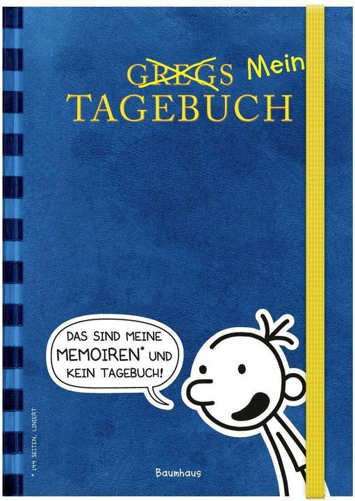 Immagine prodotto Gregs (Mein) Tagebuch (blau) (Tedesco, Jeff Kinney., 2016)