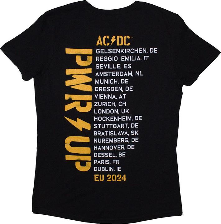 Image du produit AC/DC - T-shirt ANGUS TRIANGLE PWR-UP EU TOUR '25 - Adulte (XL)