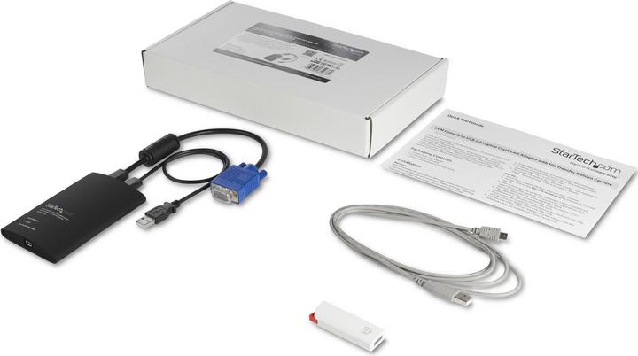 Productafbeelding StarTech Kvm USB Crash Cart Met Bestandsoverdracht