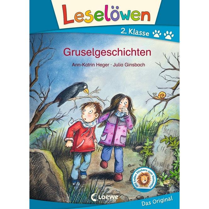 Image du produit Les lions de lecture 2e classe - Histoires d'horreur (Allemand, Julia Ginsbach, Livres de première lecture Loewe, Ann-Katrin Heger, 2017)