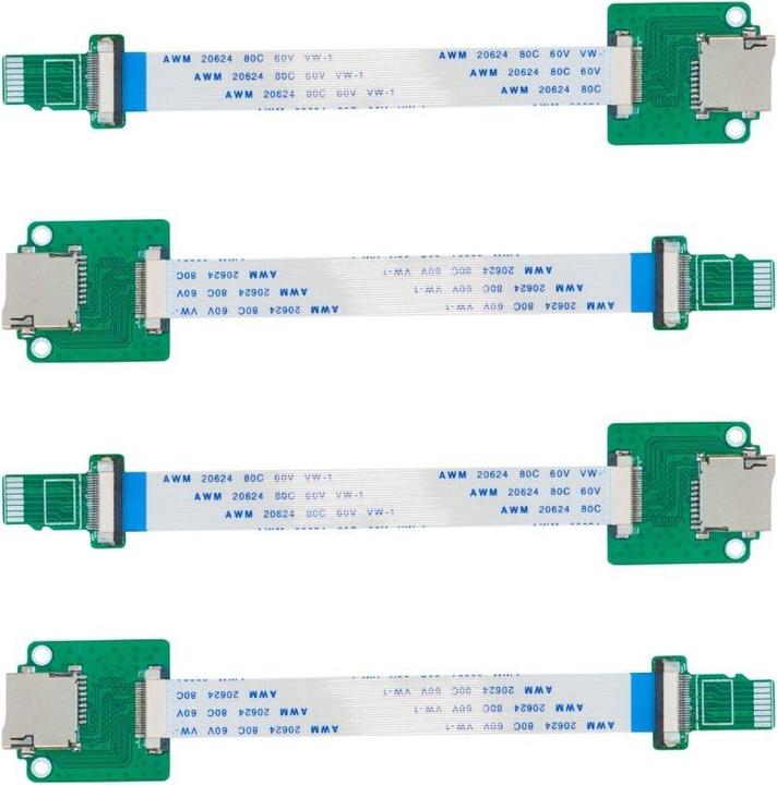 Produktbild Arducam Set of 4 Micro SD to SD extension compatible with Raspberry Pi