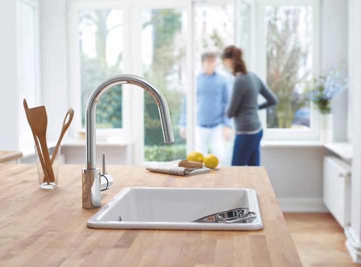 Actual product image Grohe Concetto single lever sink mixer