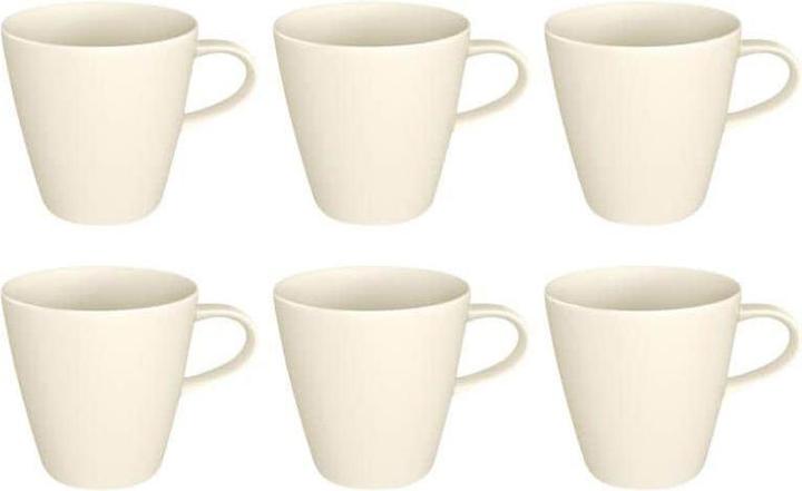 Immagine prodotto Villeroy & Boch Tazza da caffè Manufacture Rock 370 ml, 6 pezzi, Bianco (370 ml, 6 x)