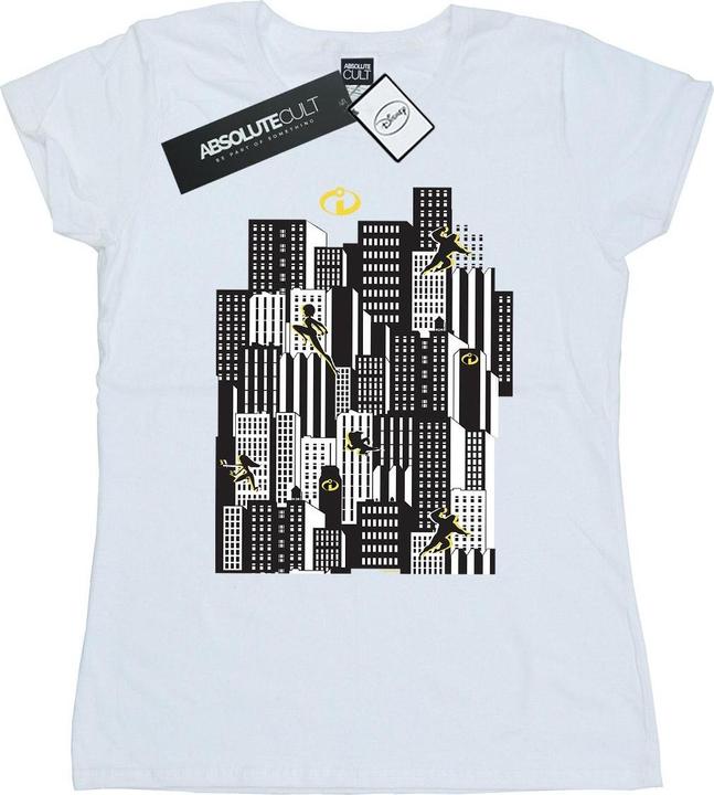 Image du produit Disney - T-shirt THE INCREDIBLES SKYLINE - Femme (S)