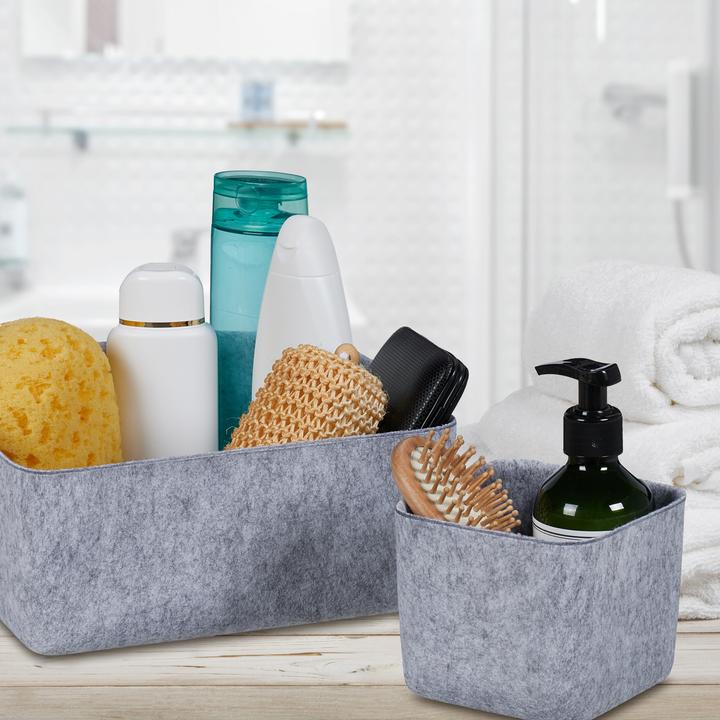 Actual product image Relaxdays 5pcs. drawer organiser set (5 x, 25 x 25 x 10.5 cm)