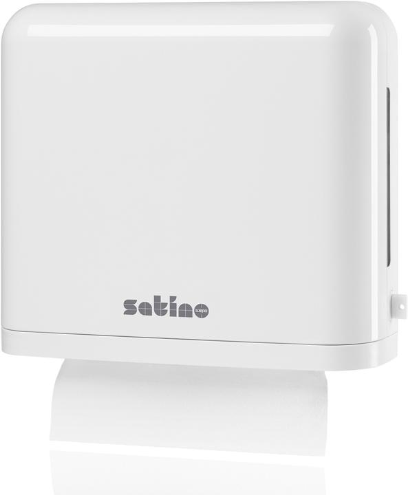 Actual product image Wepa Towel dispenser Dimensions: 33 x 29 x 12 cm (W x H x D) Material: plastic