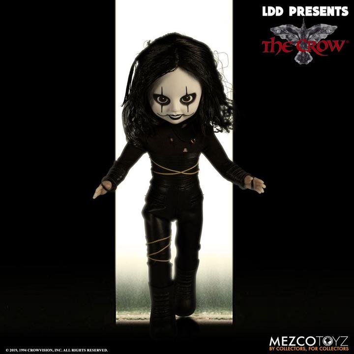 Actual product image Mezco Toys Living Dead Dolls - The Crow: Eric Draven