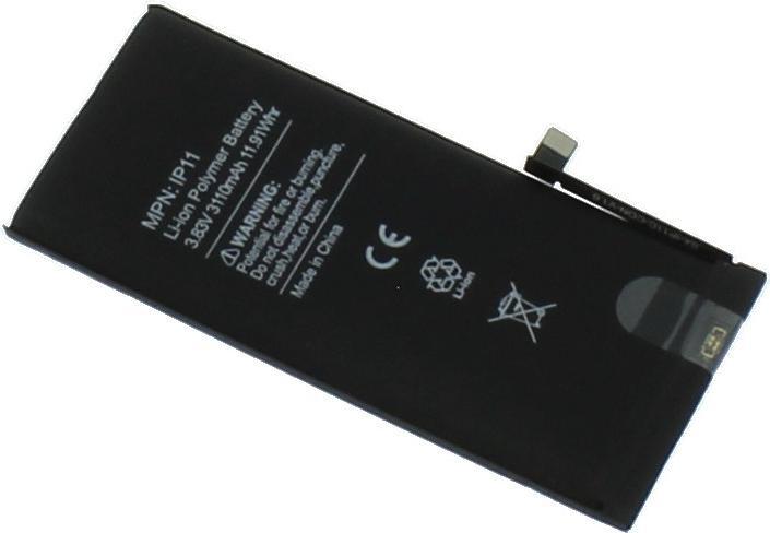 Produktbild MobileParts iPhone 11 Batterie - No PopUp + PowerView (Akku, iPhone 11)