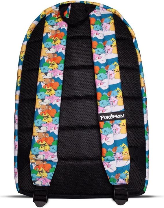 Actual product image Difuzed Pokemon Backpack Starter Pokemon All over Print