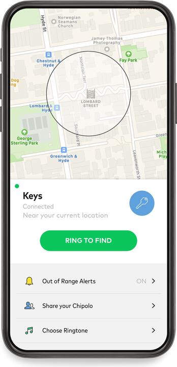 Produktbild Chipolo DUPLIKAT One (iOS, Android)