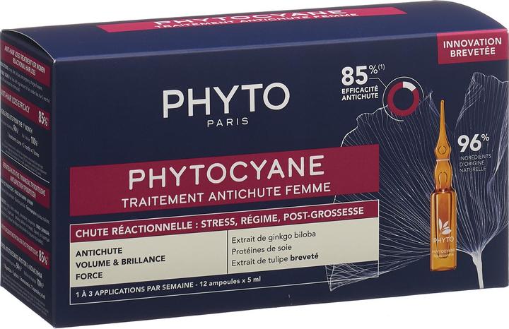 Immagine prodotto Phyto Phytocyane Women Reac french 12 Fl 5 ml (Set per la cura dei capelli)