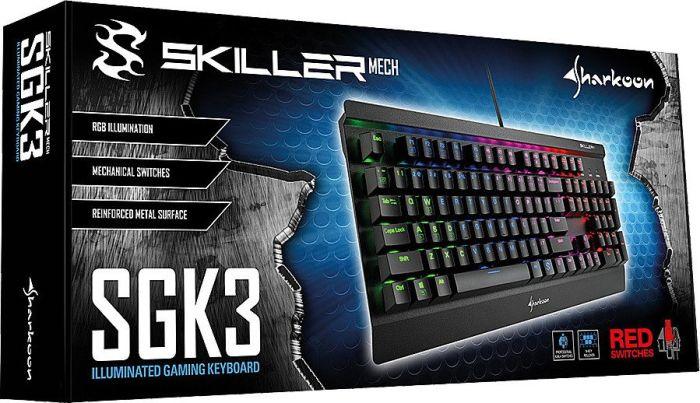 Produktbild Sharkoon Skiller Mech SGK3 (US, Kabelgebunden)
